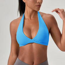 Load image into Gallery viewer, YOGA Naked Feeling Strappy Padded Sports Bras for Women - Fitness Workout Top Criss Cross Back Yoga sports Bras No steel ring
