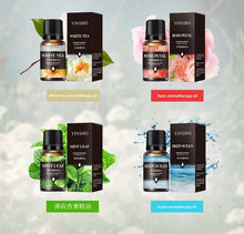 Load image into Gallery viewer, 17 Flavors 10ml Essential Oils For Aroma Diffuser AirHumidifier Home Water-soluble Lavender Rose Eucalyptus  White Peach Oolong
