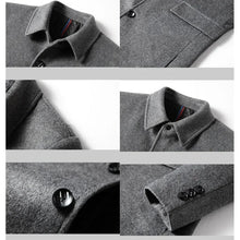 Load image into Gallery viewer, Classic Wool Blend Winter Coat
