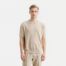 Load image into Gallery viewer, Knitted Smart Casual Tee Men
