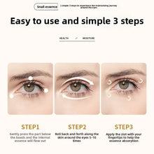 Load image into Gallery viewer, Skincare Set Snail Collagen Cream Anti Aging Whiten Skin Face Cream Fade Dark Eye Circles Remove Eye Bags Eye Serum
