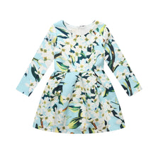 Load image into Gallery viewer, Printed Flower Casual Girls Dress

