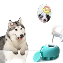 Load image into Gallery viewer, Blue Yellow Shampoo Dispenser Brush
