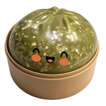 Load image into Gallery viewer, Premium Squishy Steamed Bun Dumpling Toy Slow Rising Glitter Stress Ball Stretchy Decompression Fidget Toy Desk Travel Gift ﻿
