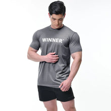 Load image into Gallery viewer, Men Muscle Shirt Slim Fit Bodybuilding Tshirt Men Workout Fitness Shirts Top Tees
