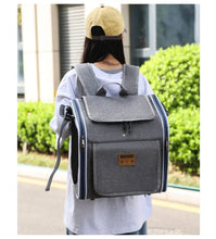 Load image into Gallery viewer, Bicycle Carrying Cat Bag Dog Bag Pet Bag Portable Backpack For Outdoor Use Suitable For Carrying Bicycles And Motorcycles
