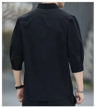 Load image into Gallery viewer, Summer Casual Solid Shirt Men
