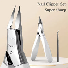 Load image into Gallery viewer, Nail Scissors Household Manicure Tools New Anti-Splash Nail Clippers Large Thick Hard Special Nail Clippers Pedicure Tools
