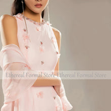 Load image into Gallery viewer, Beaded Mermaid Formal Evening Gown
