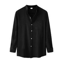 Load image into Gallery viewer, Button Mock Neck Long Sleeve Top
