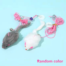 Load image into Gallery viewer, New Type Of Electric Cat Toy with 2 Ropes Smart Hanging Door Auto Swing Feather Toy A Self-entertainment And Cat-teasing Wonder

