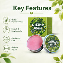 Load image into Gallery viewer, Natural Herbal Miracle Balm 30g Soothing Relief Dry Skin Hydrating Repair Body Care Cream Easy To Apply
