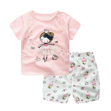 Load image into Gallery viewer, Plaid Summer Baby Outfit Set
