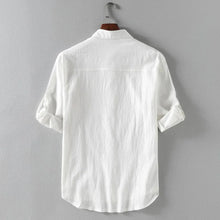 Load image into Gallery viewer, Cotton Linen Casual Summer Shirt
