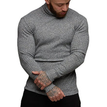 Load image into Gallery viewer, Slim Ribbed Turtleneck Pullover
