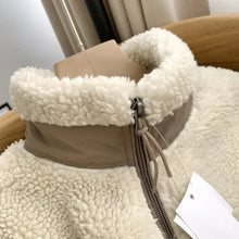 Load image into Gallery viewer, Warm Stand Collar Motorcycle Jacket
