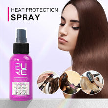 Load image into Gallery viewer, PURC Heat Protectant Spray Coconut Oil Frizz Control &amp; Shine for All Hair Types Thermal Protection up to 470°F Hair Care
