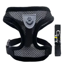 Load image into Gallery viewer, Pet Leash Undershirt Harnesses Mesh Breathable Adjustable Easy Control Reflective Undersh Medium Pet Accesrt Dog Harness Collar
