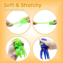 Load image into Gallery viewer, Baby Bath Toys Sponge Water Absorbing Octopus Squeezing Stress Relief Toys Summer Swimming Play Water Bath Toy for Children
