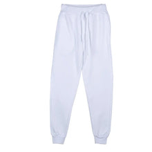 Load image into Gallery viewer, 2025 Autumn/Winter Joggers Sweatpants Men and Women Elastic Waist Loose Casual Trousers White Beige Pink Yellow Mens Sweat Pants
