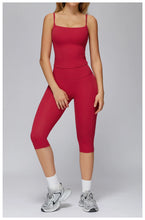Load image into Gallery viewer, Yoga Set 2PCS Women Sportswear Workout Clothes Seamless Athletic Wear Gym Legging Fitness Bra Crop Top Long Sleeve Sports Suits
