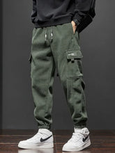 Load image into Gallery viewer, Elastic Waist Casual Jogger Pants
