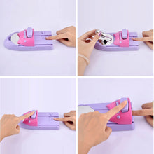 Load image into Gallery viewer, Nail Art Diy Printer Printing Manicure Machine With 6 Metal Pattern Plates Nail Polish Painting Machine Set DIY Nail Art Tool
