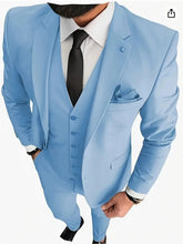Load image into Gallery viewer, Notch Lapel Three-Piece Suit
