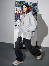 Load image into Gallery viewer, Warm Hooded Double Zip Jacket
