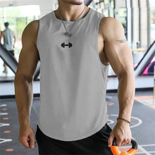 Load image into Gallery viewer, Summer Men's Tank Top Fitness Training Clothing Quick-drying Loose Bodybuilding Sleeveless Shirt Men Fashion Basketball Vest
