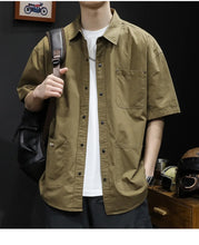 Load image into Gallery viewer, Trendy Casual Zipper Shirt Men
