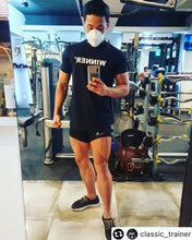 Load image into Gallery viewer, Men Muscle Shirt Slim Fit Bodybuilding Tshirt Men Workout Fitness Shirts Top Tees
