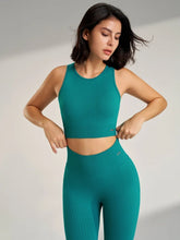 Load image into Gallery viewer, Women Yoga Set Buttery Soft Workout Clothing Gym Wear High Waist Leggings Crop Sports Bra 2 Piece Fitness Sports Suits

