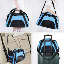 Load image into Gallery viewer, Pet Travel Bag, Airline Approved Luggage Bag, Pet Travel Carry Bag Suitable for Small Dogs, Cats and Puppies, Small Animals
