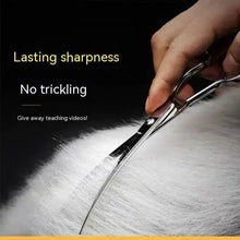 Load image into Gallery viewer, Pet Grooming Scissors Dog Hair Tool Set Professional Trimming Scissors Bent Scissors  Haircutting Pet Clippers
