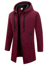 Load image into Gallery viewer, Oversized Streetwear Hooded Zip Jacket
