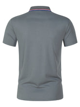 Load image into Gallery viewer, 2025 Hot Sale Men's Summer Casual Breathable Comfortable Polo Shirt Men's Solid Color High Quality Short Sleeve T-Shirt
