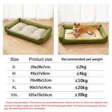 Load image into Gallery viewer, Bite-Resistant Four Season Square Bed
