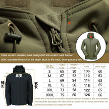 Load image into Gallery viewer, Oulylan SoftShell Tactical Waterproof Jacket Fishing Hiking Camping Climbing Jacket HoodedWinter Autumn Tracksuits Set Men
