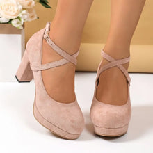 Load image into Gallery viewer, Women's High Heels  Shoes Dress Pumps Strap Heeled Party Wedding Office Shoes Female Big Size 2026
