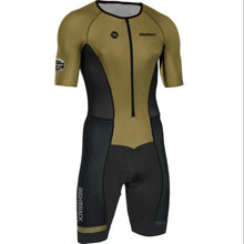 Load image into Gallery viewer, RIGHTTRACK Trisuit MEN'S Triathlon Jumpsuit Summer Skinsuit Swimming Cycling Running Competition Apparel Custom Names Flags
