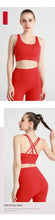 Load image into Gallery viewer, New Summer Sexy Sports Bras Women Fitness Vest Sports Top Cross Back Yoga Bra Running Fitness Breathable Shockproof Yoga Bra
