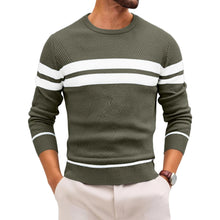 Load image into Gallery viewer, Slim Striped Knit Pullover
