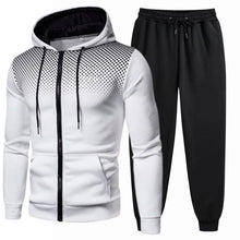 Load image into Gallery viewer, Mens Tracksuits Men's Clothing Men Sets Hoodie Set Zipper Sweatshirt Casual Sport Sweatpants Man Sweat Suit Set Running
