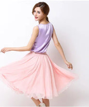 Load image into Gallery viewer, Silk Pleated High Waist Midi
