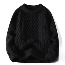 Load image into Gallery viewer, Trendy Knitted Sweater For Men Casual Round Neck Pullover Male Knitted Soft Fall Winter Fashion Long Sleeve Mens Kntwear Outwear
