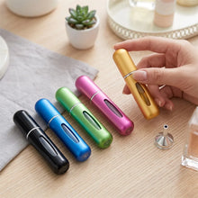 Load image into Gallery viewer, 1/5Pcs Travel Perfume Bottle Refillable Portable Mini Atomizer Spray Refill Bottle Women Pocket Dispenser Cologne Sprayer 5ml
