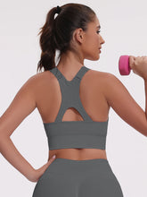 Load image into Gallery viewer, Beautiful Back Sports Bras For Women Seamless Adjustable Strap Shockproof Elastic Fitness Athletic Brassiere Slim Yoga Top
