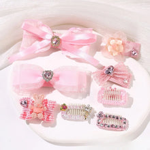 Load image into Gallery viewer, Pet Hairpin Original Pink Pet Accessories Headdress Yorkshire Hairpin Marzis Hair Accessories Dog Accessories
