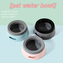 Load image into Gallery viewer, Portable Plastic Pet Dog Bowls No Spill Floating Design Non-Slip Cat Bowl Water Feeder Dry Mouth Support Pet Accessories
